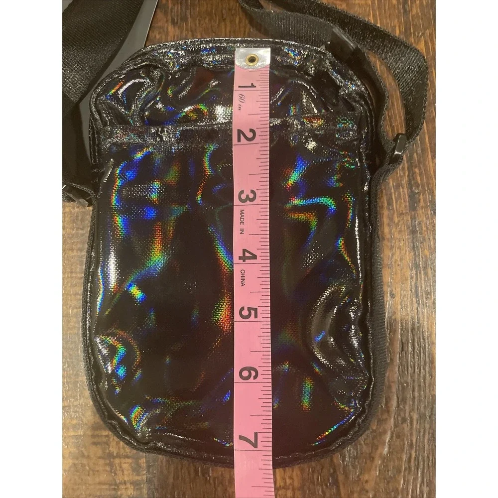 Nike Heritage BETRUE‎ Cross Body Bag LGBT+ Ltd Ed Rainbow Swoosh Logo Unisex Blk